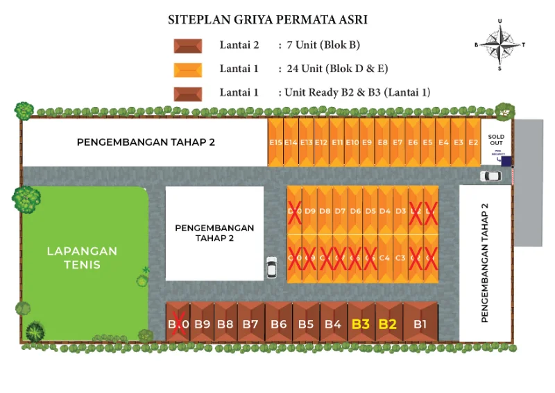Siteplan Griya Permata Asri