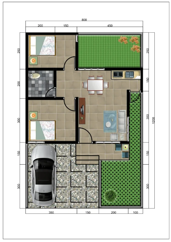 Floorplan Lantai 1